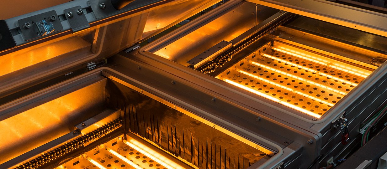 Up to 3 m preheating distance - Ersa preheaters: Efficient, uniform and reproducible