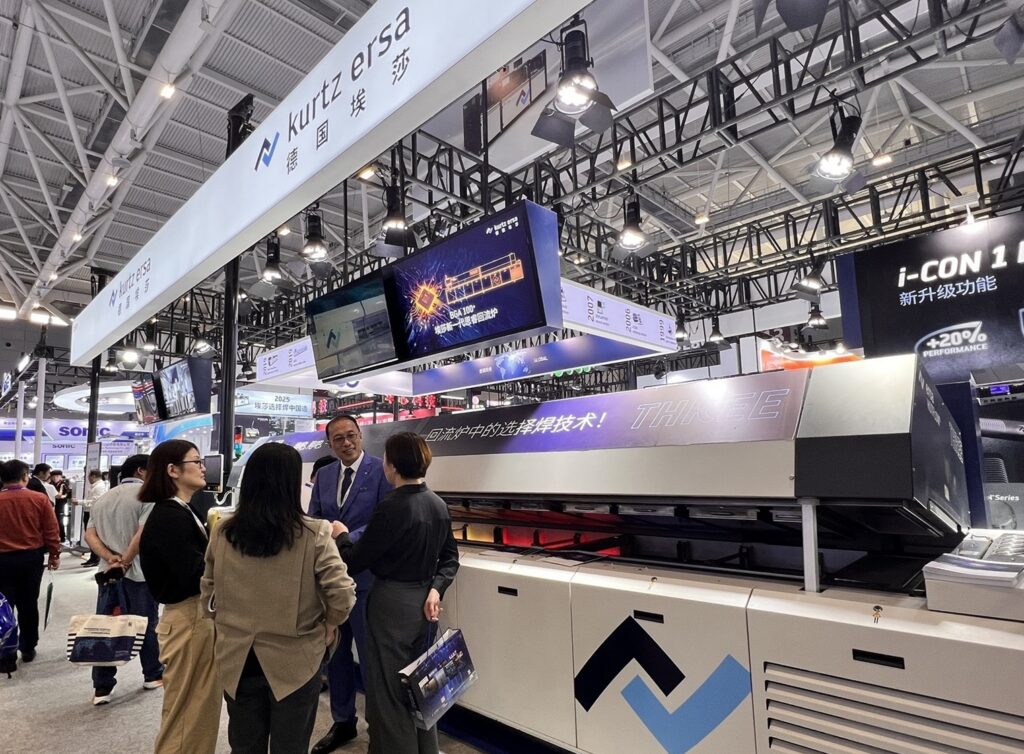 库尔特埃莎携手 ETRON 展示高难度 PCB，邀观众亲身感受焊接设备的卓越品质